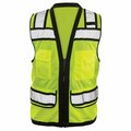 Game Workwear The Surveyor Vest, Yellow/Black, Size XL I-44